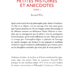 Editions Hagakure - Petites histoires et anecdotes, tome 1 - Bernard Wirz